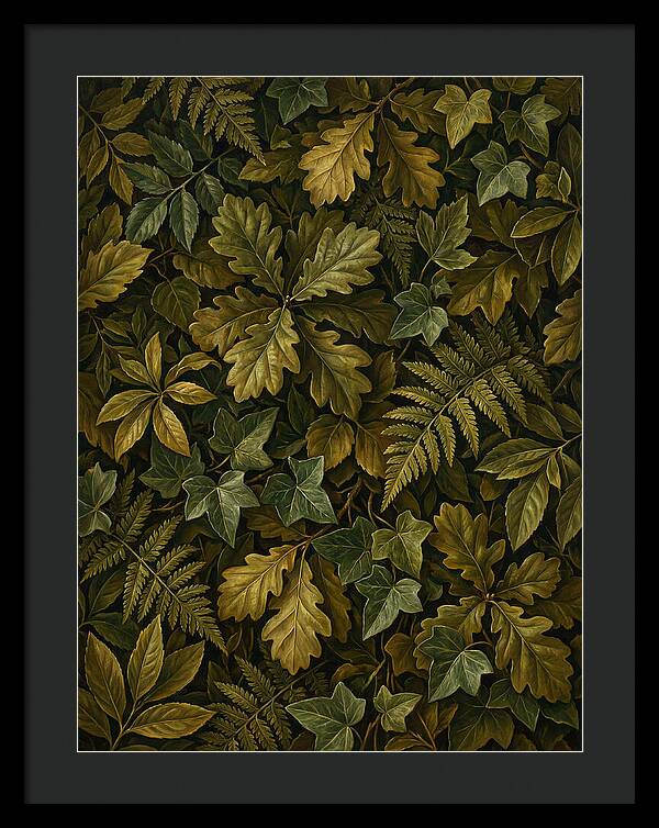 Leafy Elegance In Realism