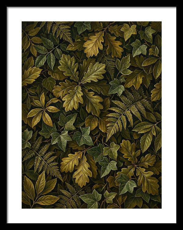Leafy Elegance In Realism