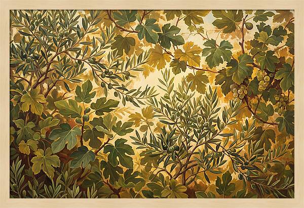 Leafy Mediterranean Harmony