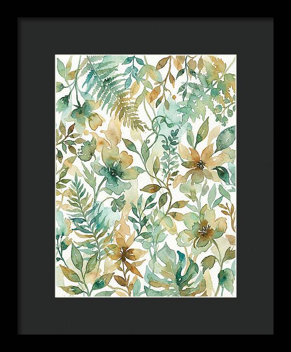 Leafy Watercolor Harmony
