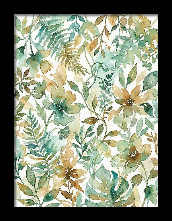 Leafy Watercolor Harmony