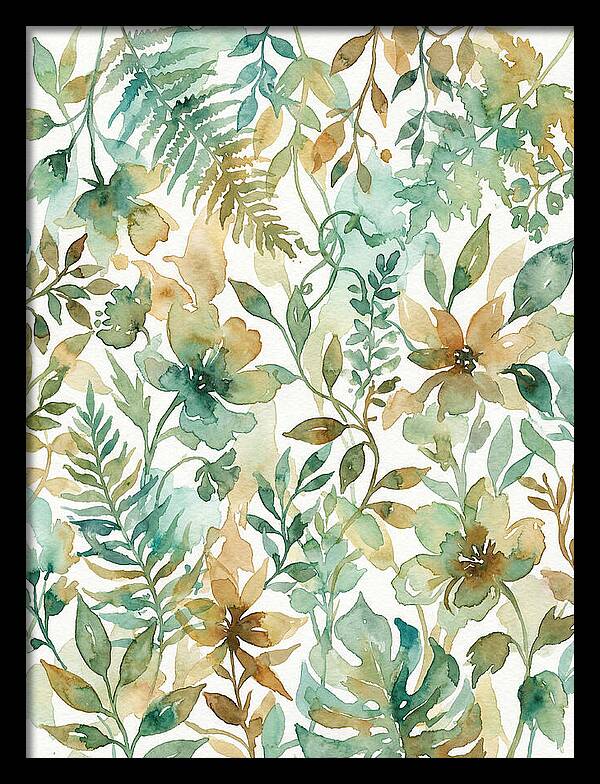 Leafy Watercolor Harmony
