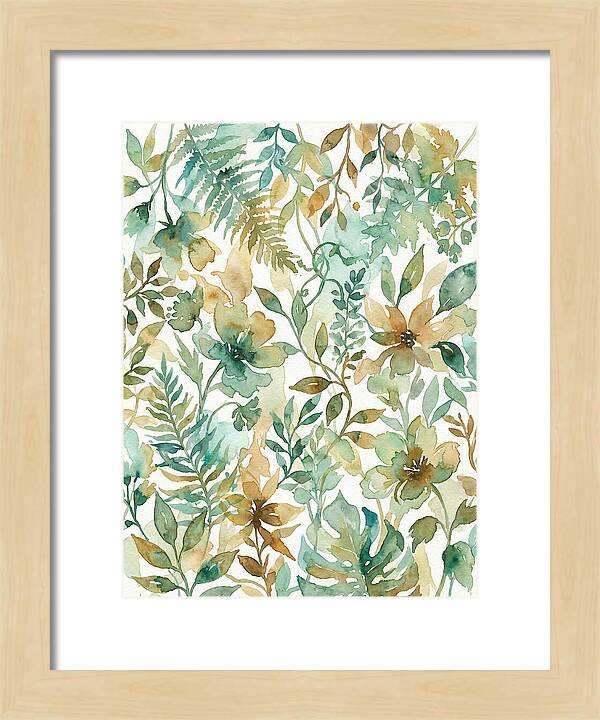 Leafy Watercolor Harmony