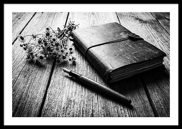 Leather Journal And Fountain Pen