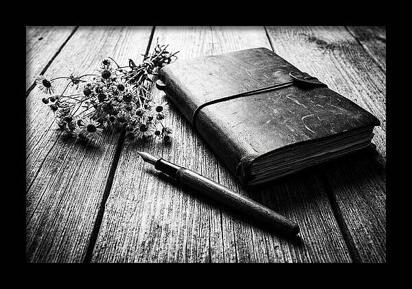 Leather Journal And Fountain Pen