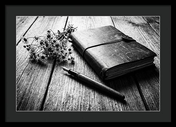 Leather Journal And Fountain Pen