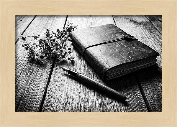 Leather Journal And Fountain Pen