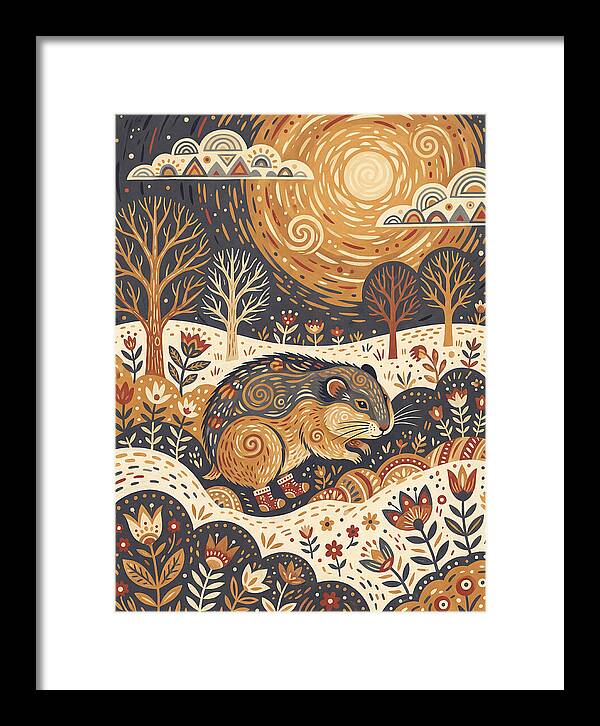 Lemming Folk In Nature