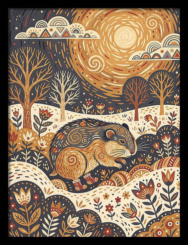 Lemming Folk In Nature