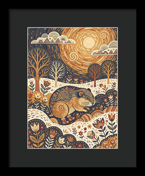 Lemming Folk In Nature