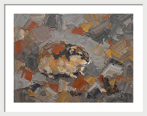 Lemming In Abstract Palette