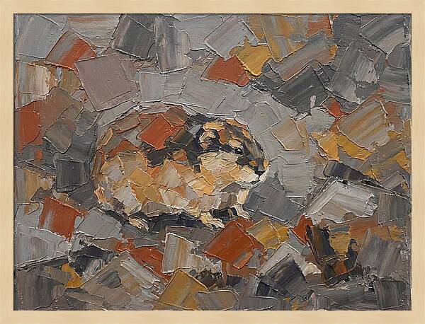 Lemming In Abstract Palette