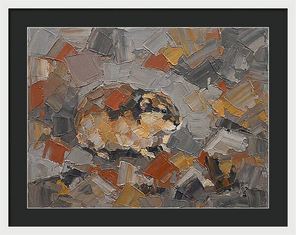 Lemming In Abstract Palette