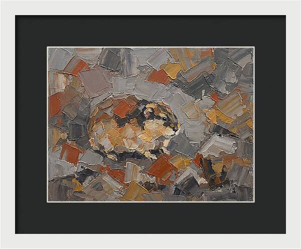 Lemming In Abstract Palette