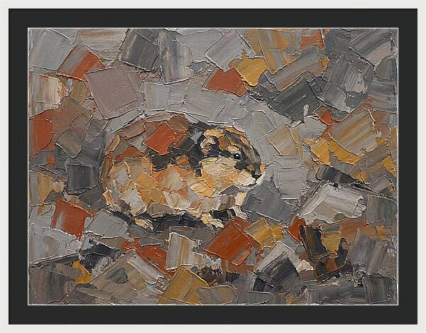 Lemming In Abstract Palette