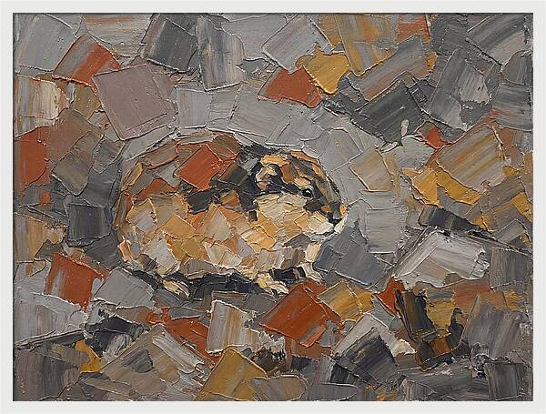 Lemming In Abstract Palette