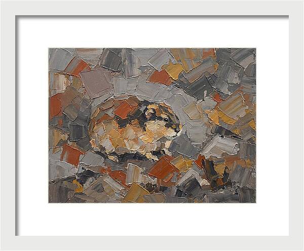 Lemming In Abstract Palette
