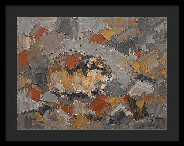 Lemming In Abstract Palette