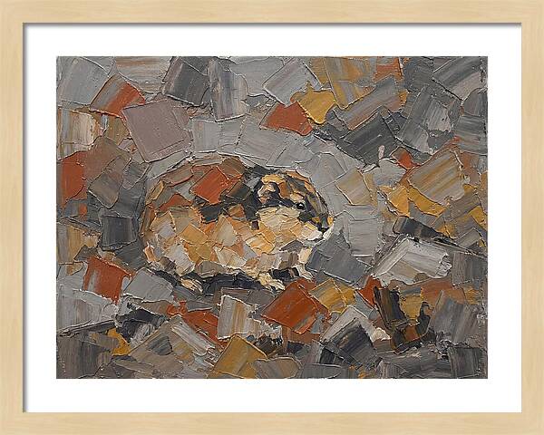 Lemming In Abstract Palette