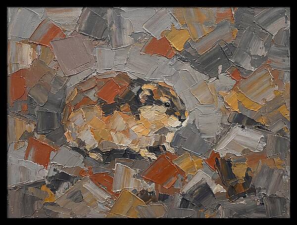 Lemming In Abstract Palette