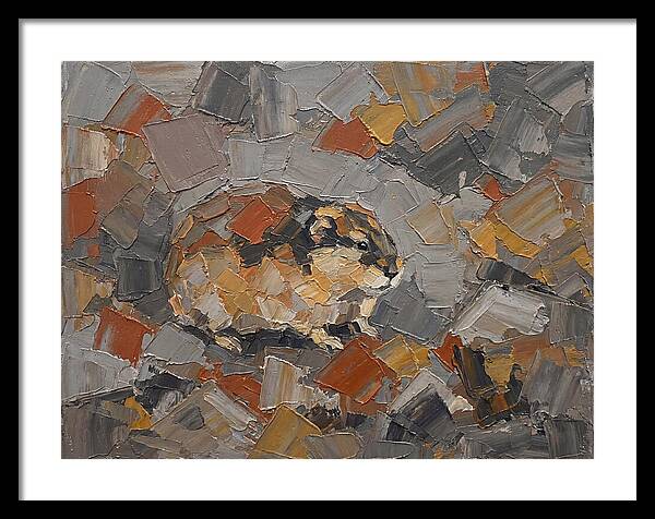 Lemming In Abstract Palette