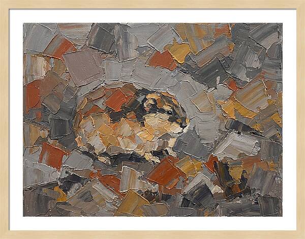 Lemming In Abstract Palette