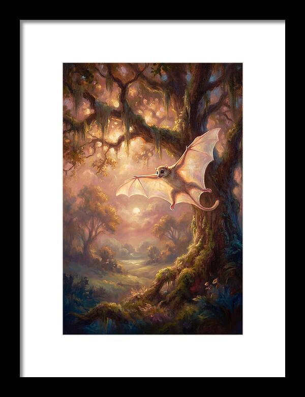 Lemur Gliding Above