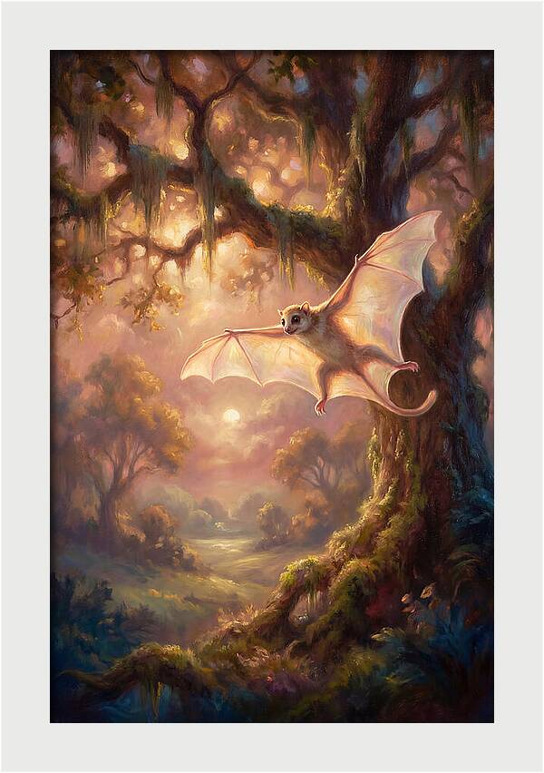 Lemur Gliding Above