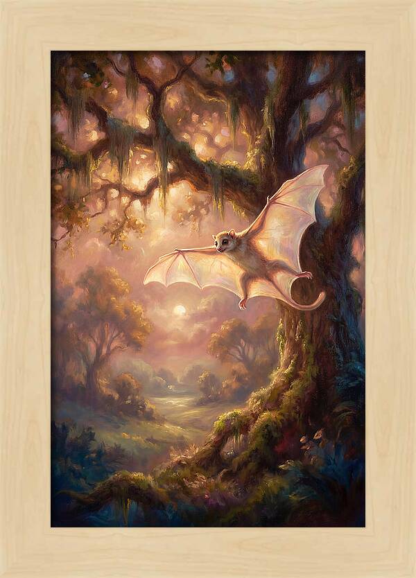 Lemur Gliding Above