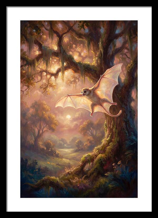 Lemur Gliding Above