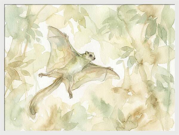 Lemur Gliding Above
