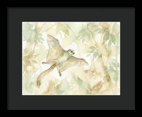 Lemur Gliding Above