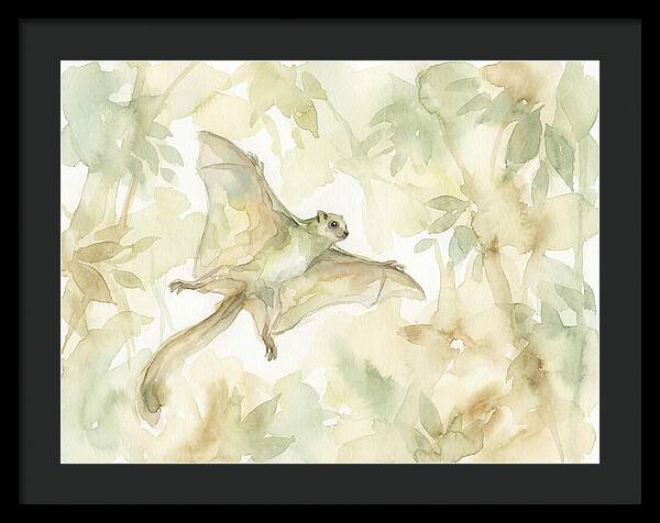 Lemur Gliding Above