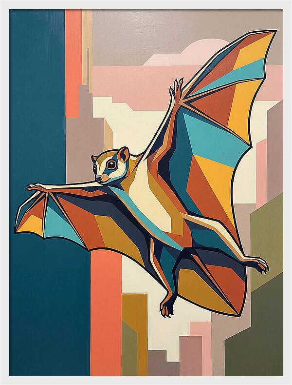 Lemur Gliding Through The Canopy
