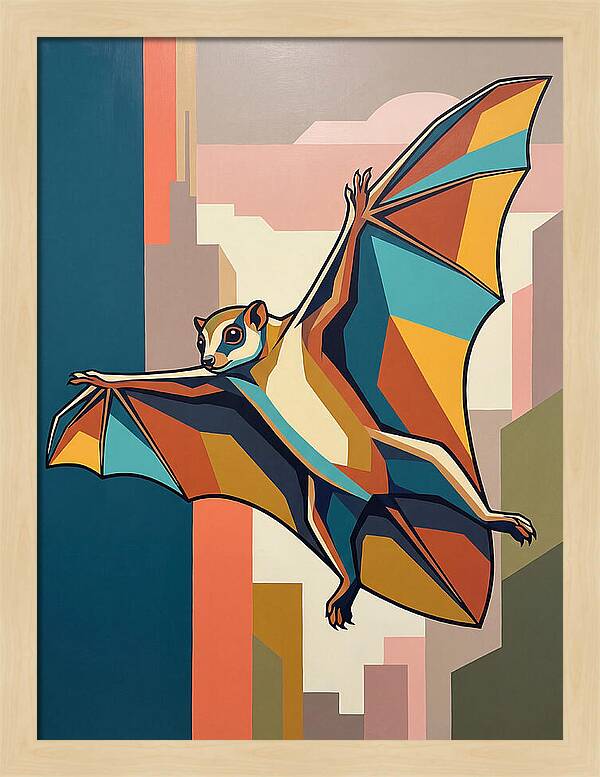 Lemur Gliding Through The Canopy