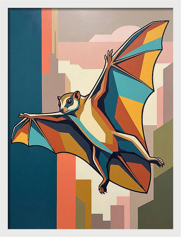 Lemur Gliding Through The Canopy