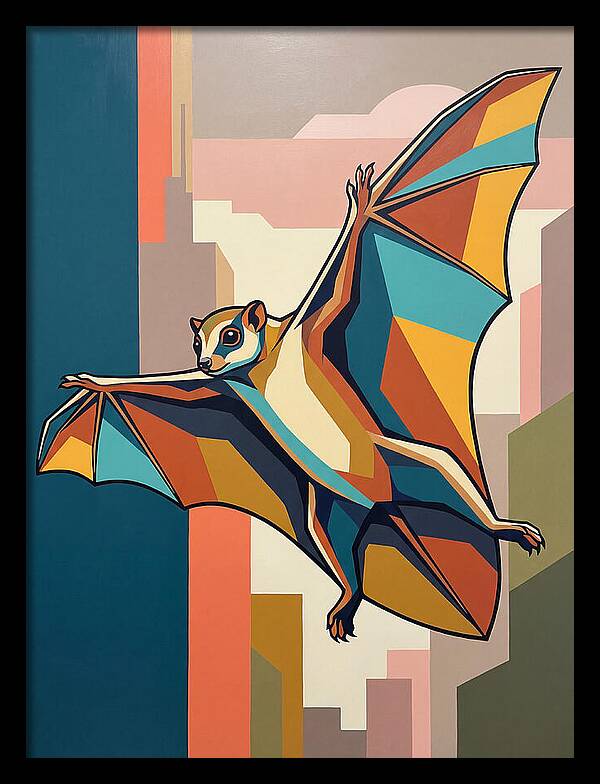 Lemur Gliding Through The Canopy