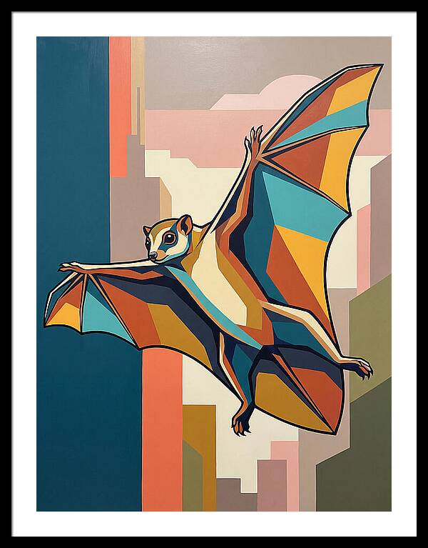 Lemur Gliding Through The Canopy