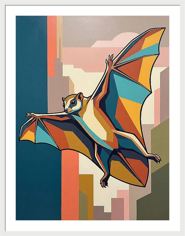Lemur Gliding Through The Canopy