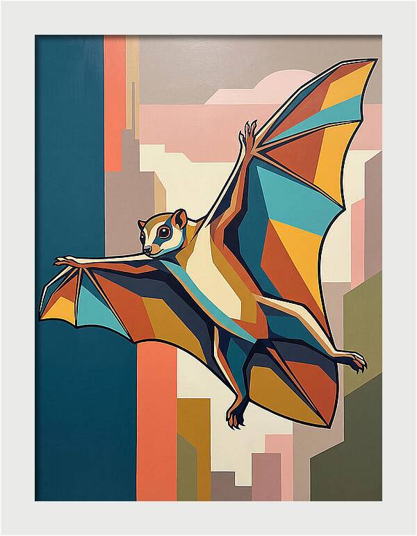 Lemur Gliding Through The Canopy