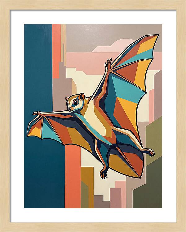Lemur Gliding Through The Canopy