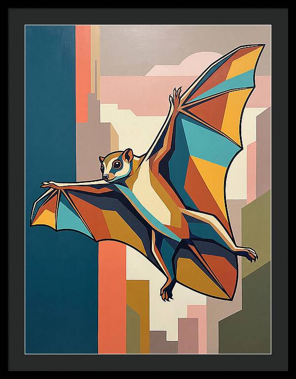Lemur Gliding Through The Canopy