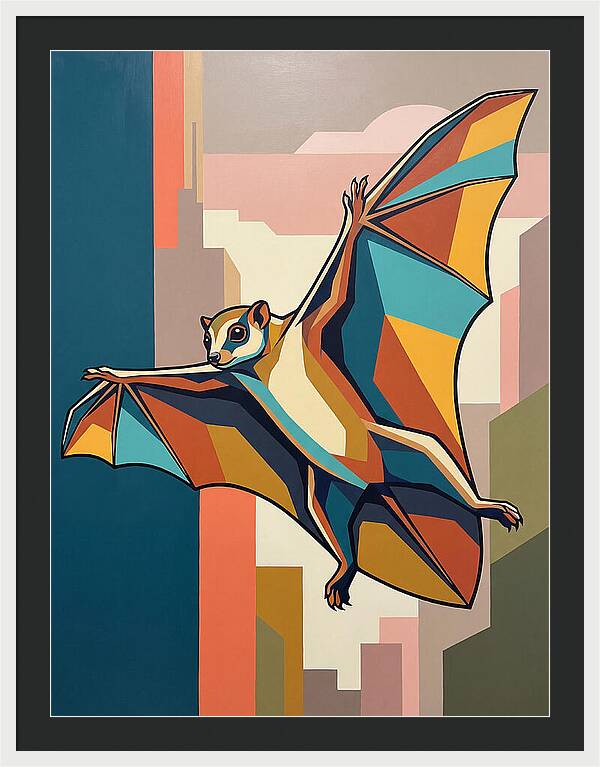 Lemur Gliding Through The Canopy