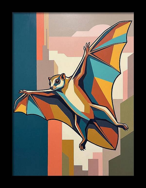 Lemur Gliding Through The Canopy