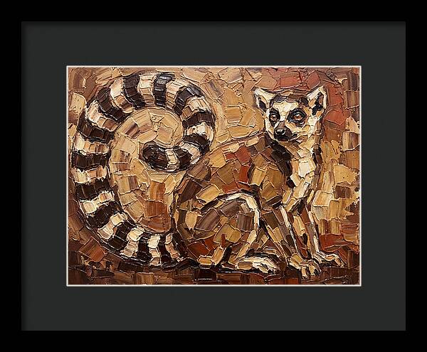 Lemur In Earthy Tones