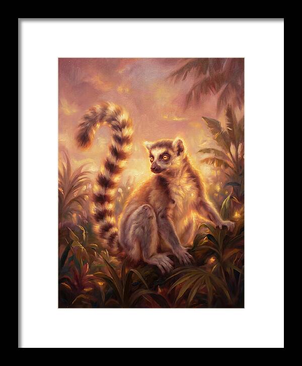 Lemur In Twilight