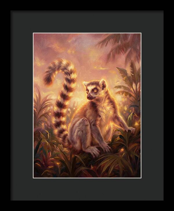 Lemur In Twilight