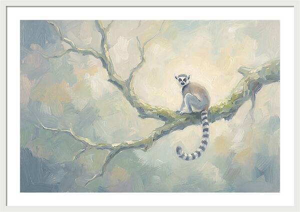 Lemur On A Branch