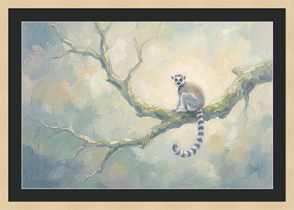 Lemur On A Branch
