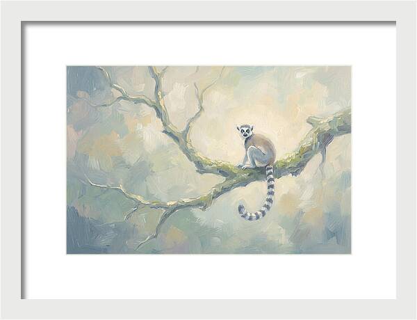 Lemur On A Branch